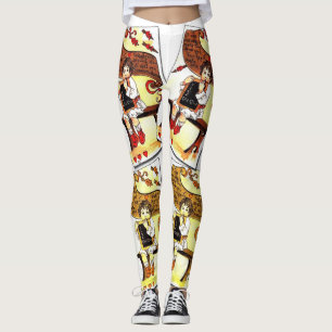 Leggings jambiers coeur valentin