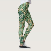 Leggings JANE ~ Fête des mères ~ Vert (Droite)