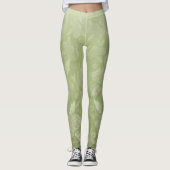 Leggings Japanese carp-moss green ground@miyasan (Devant)