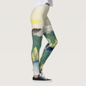 LEGGINGS JAPANS HOUTBLOK (Rechts)