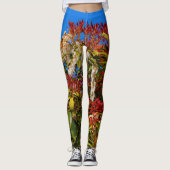 Leggings Japon Andromède Bonfire (Devant)