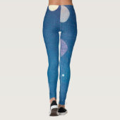 Leggings Japonais Indigo Dye Blue (Dos)