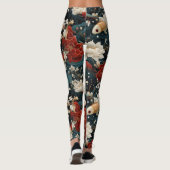 Leggings Japonais Koi Poisson Motif (Dos)