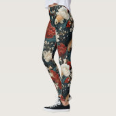 Leggings Japonais Koi Poisson Motif (Gauche)