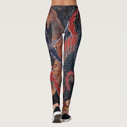 Leggings Japonais Phoenix (Dos)