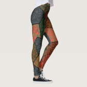 Leggings Japonais Polygonal Design textile motif tr (Droite)