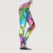 Leggings Jardin aquarelle coloré (Droite)