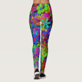 Leggings Jardin aux fleurs Super (Dos)