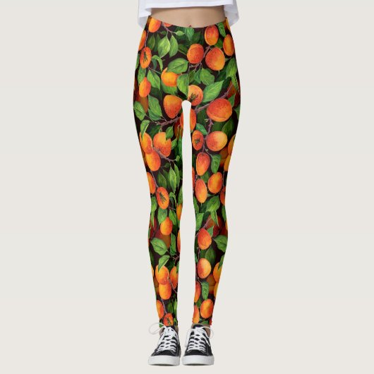 Leggings Jardin d'abricot 1 (Devant)