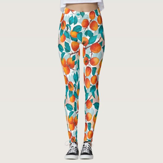 Leggings Jardin d'abricot 4 (Devant)