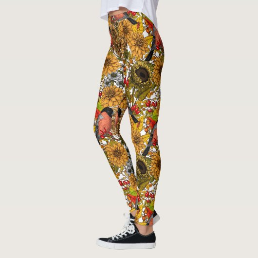 Leggings Jardin d'automne 1 (Gauche)