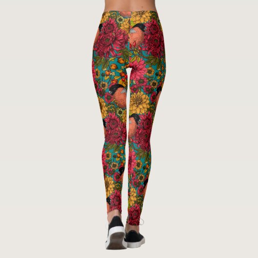 Leggings Jardin d'automne 3 (Dos)