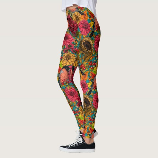Leggings Jardin d'automne 3 (Gauche)