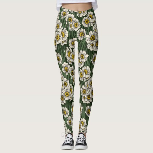 Leggings Jardin de la jonquille (Devant)