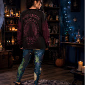 Leggings Jardin de la Lune de la Sorcière Chat Noir Céleste
