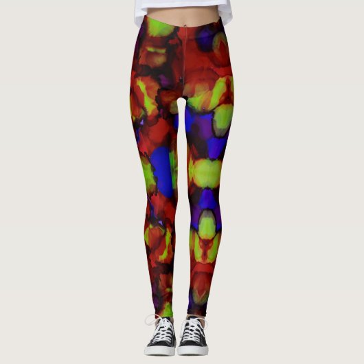 Leggings Jardin de Lava (Devant)