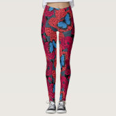 Leggings Jardin de morpho bleu (Devant)