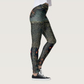 Leggings Jardin de nuit d'art déco (Droite)