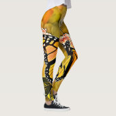 Leggings Jardin de papillons monarques Art (Droite)