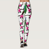 Leggings Jardin de Peacock (Dos)