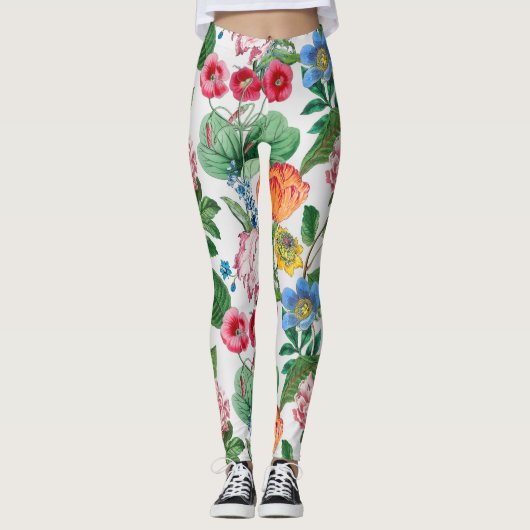Leggings Jardin de printemps (Devant)