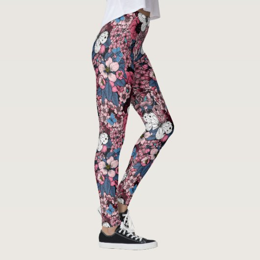 Leggings Jardin de printemps (Droite)
