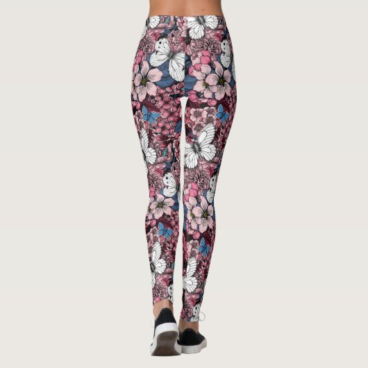 Leggings Jardin de printemps (Dos)