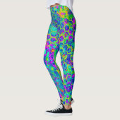Leggings Jardin de raisins Abstrait (Gauche)