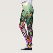 Leggings Jardin des colibris (Gauche)