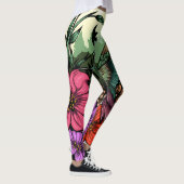 Leggings Jardin des colibris (Droite)