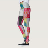 Leggings Jardin des fleurs du Dada | Sophie Taeuber-Arp | (Gauche)