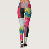 Leggings Jardin des fleurs du Dada | Sophie Taeuber-Arp | (Dos)