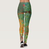 Leggings Jardin des fleurs par Gustav Klimt (Dos)