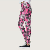 Leggings Jardin des Hibiscus 2 (Gauche)