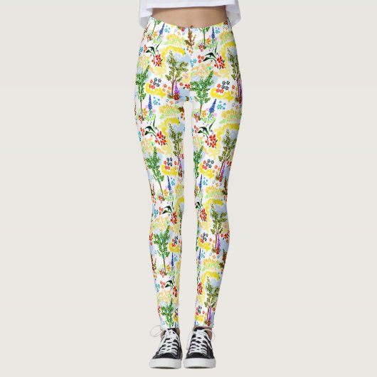 Leggings Jardin d'été (Devant)