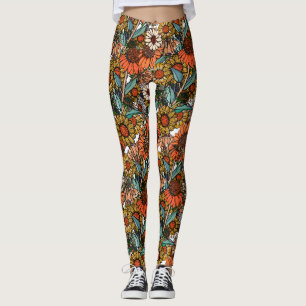 Leggings Jardin Fleur sauvage de l'Australie Bush