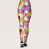 Leggings Jardin fleuri (Dos)