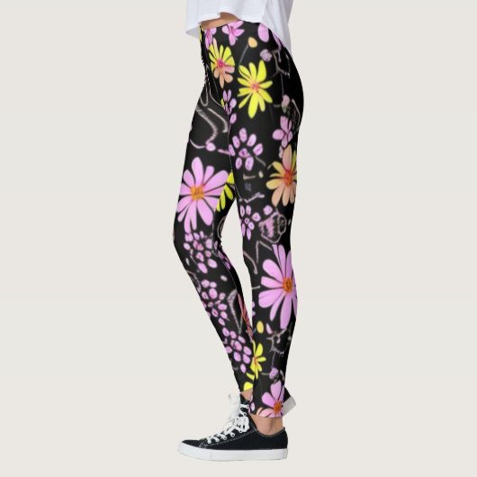 Leggings Jardin fleuri (Gauche)