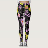 Leggings Jardin fleuri (Devant)