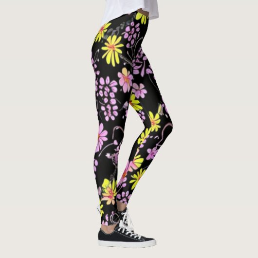 Leggings Jardin fleuri (Droite)