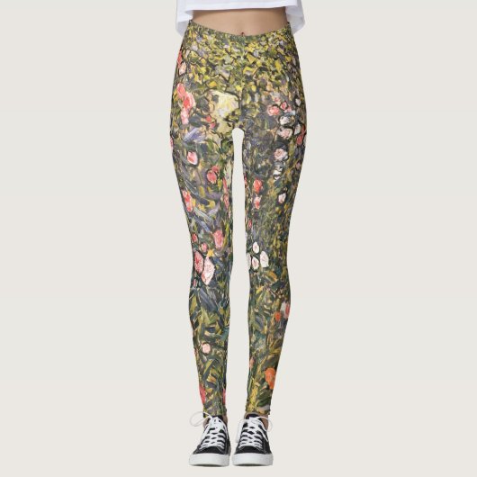 Leggings Jardin Italien Par Gustav Klimt (Devant)