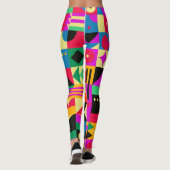 Leggings Jardin moderne Abstrait (Dos)