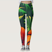 LEGGINGS JARDIN NATUREL FEUILLE LÉGER (Devant)