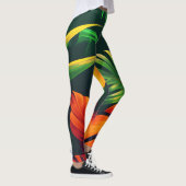 LEGGINGS JARDIN NATUREL FEUILLES VERTES (Droite)