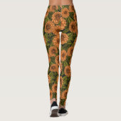 Leggings Jardin Orange Dahlia (Dos)