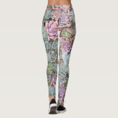 Leggings Jardin Pastel Succulent Echeveria (Dos)