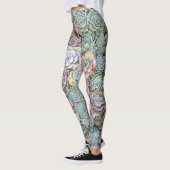 Leggings Jardin Pastel Succulent Echeveria (Gauche)