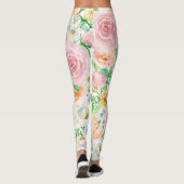 Leggings Jardin romantique Pastel (Dos)