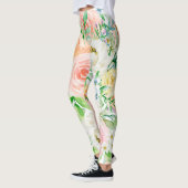 Leggings Jardin romantique Pastel (Gauche)