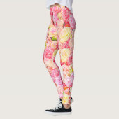 Leggings Jardin rose (Gauche)
